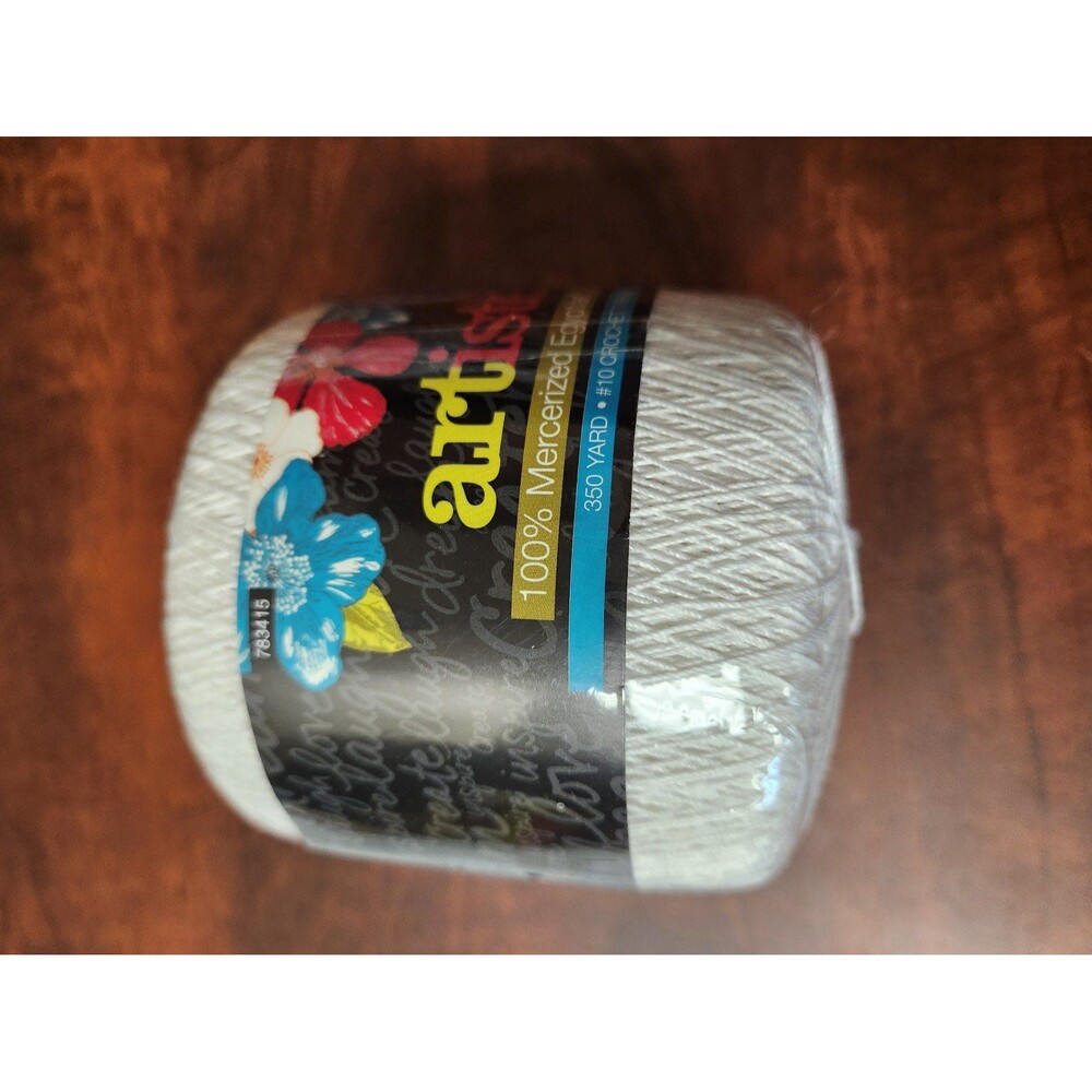 Artiste Cotton Crochet Thread Porcelain